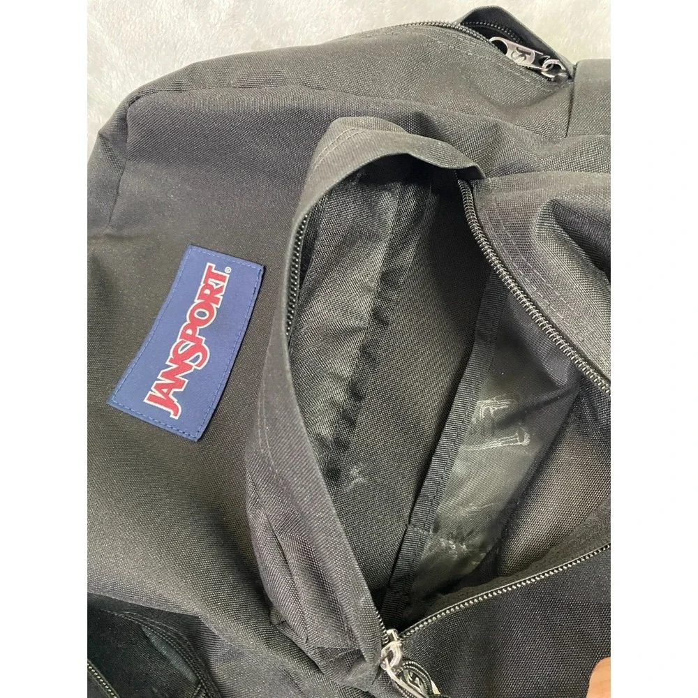 JanSport Backpack Adult OSFM Black SuperBreak Classic School Travel Bag